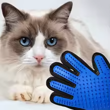 Deskela Merino Silicone Grooming Glove
