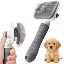 Deskela Velour Self-Cleaning Slicker Brush