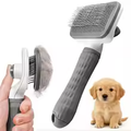 Deskela Velour Self-Cleaning Slicker Brush