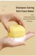 Deskela Chenille Silicone Bath Brush Duo