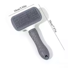Deskela Velour Self-Cleaning Slicker Brush
